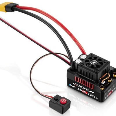 Hobbywing QUICRUN WP 10BL120 G2 120A 2-4S Lipo Speed Controller Brushless ESC WS