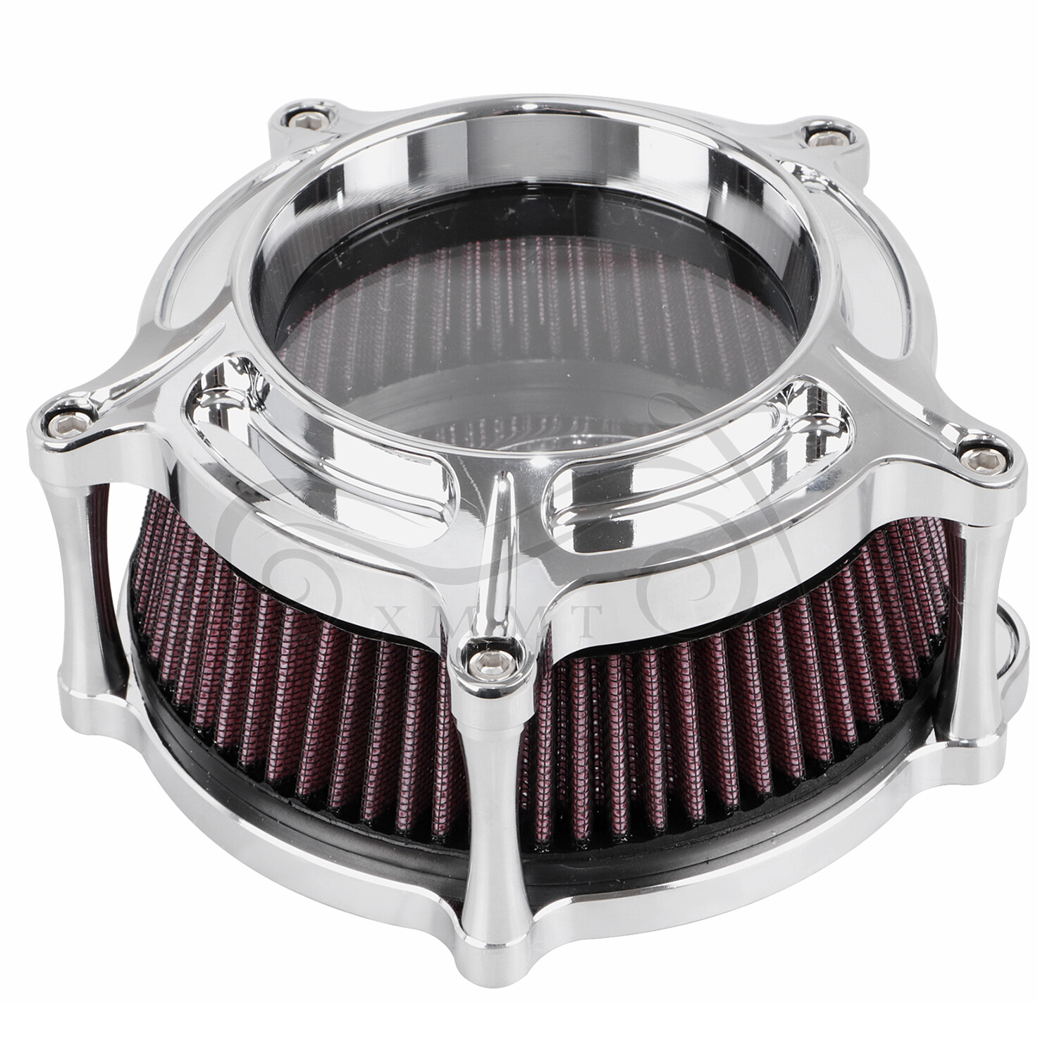 Chrome Air Cleaner Red Intake Filter for Harley Sportster 1200
