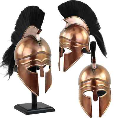 Corinthian Helmet Ancient Greek helmet Free Wooden Stand C26