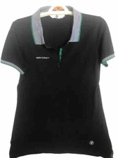 BMW Genuine Golf Sport Black Polo Shirt Size Small RRP £45