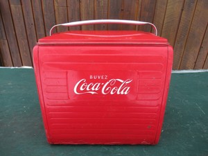 1950 coca cola cooler