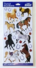 Horses / Sticker sheet.