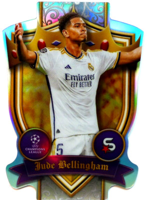 TCS 2125 Topps Super Stars 2023/24 Jude Bellingham Royal Chrome ROY-4
