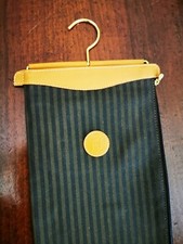 Portacravatte Fendi Vintage Anni 70, oggetto per connoiseurs