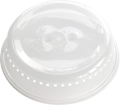Cooking Concepts Microwave plate Cover 10'' Microwave Splatter Cover, Clear