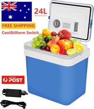 24L 2 in 1 Portable Car Fridge Electric Cooler & Warmer Drinks Refrigerator AU