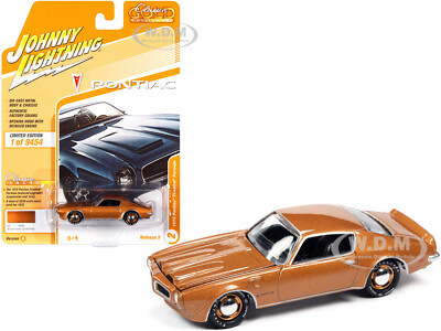 1972 PONTIAC FIREBIRD FORMULA GOLD 1/64 CAR JOHNNY LIGHTNING JLCG026-JLSP164 B