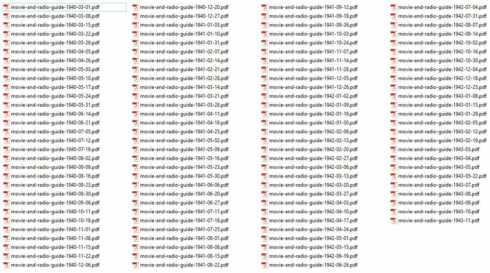 MOVIE RADIO GUIDE Magazine 115 Select Issue Collection On USB Drive - Image 4 of 4