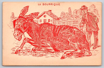 Postcard Art France The Burro Jenny 26N