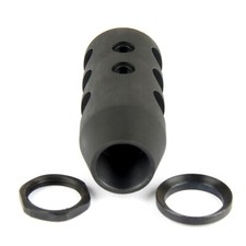 Muzzle Brake 5/8x24 TPI for .308 300BLK 7.62 6.5Creedmoor w/ Crush Washer  NUT