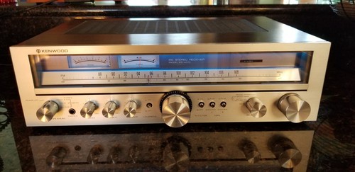 Kenwood KR-4010 Receiver, Blue LED upgrade, Serviced, Cleaned, Tested