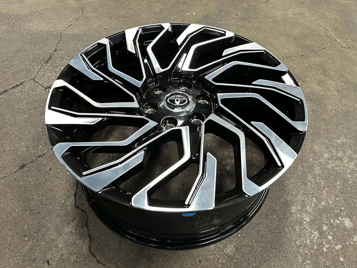 New 22x9 Overdrive Forged Khan 6x139.7 (4 Wheel) fit LC300 Prado