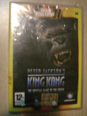 PETER JACKSON.S KING KONG MAXIMA SERIES PC GAME n2 NEW