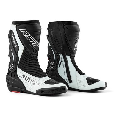 RST Tractech Evo D3O Motorrad Sport Stiefel weiß neue verbesserte Version