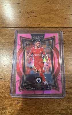2024-25 Panini Select EPL Terrace Alexis Mac Allister #45 Pink Prizm 31/99