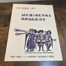 Jon George - Mediaeval Pageant - Easy Piano Pieces for Young Performer 1972