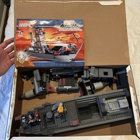LEGO Avatar: Zuko's Fire Nation Ship (3829)  USED, COMPLETE MINUS KATANA FIG