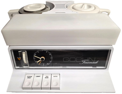 Goblin Teasmade 860 Wecker Licht Teekocher Vintage weiß nur Leistung getestet