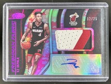 2019-20 Certified KZ Okpala Freshman Fabric Signatures Patch Camo Auto RC #/25