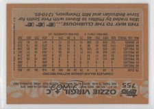 1988 Topps Blank Front Ozzie Virgil #755 fm0