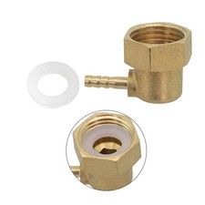 Hose Barb Coupling 90 Degree Brass Connector for Gas and For Water Pipe Fitting
