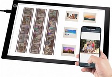 Slide Viewer Light Box A4, Ultra-Thin LED Light Pad for Film Negatives 