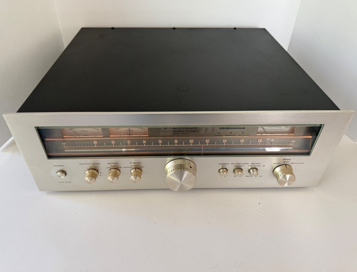 KENWOOD 600T STEREO TUNER WITH MANUAL - AS IS | eBay