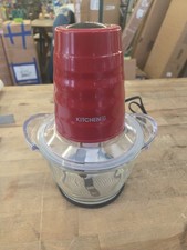 kitchen hq glass chopper red