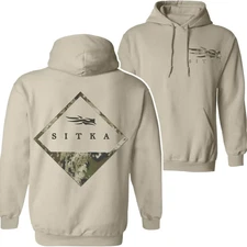 Sitka Optifade Camo Unisex Hoodie - Men's Pullover for Outdoor Adventures, Versa