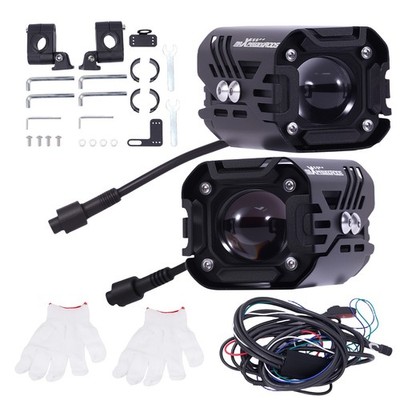 LED Fahrlicht Motorrad 80W for ATV UTV LKW Offroad 3000K 6000K 12V-60V DC