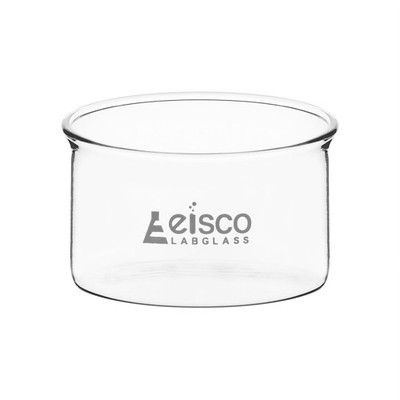 EISCO Crystallizing Dish, 150ml - Flat Bottom, No Spout - Borosilicate 3.3... 