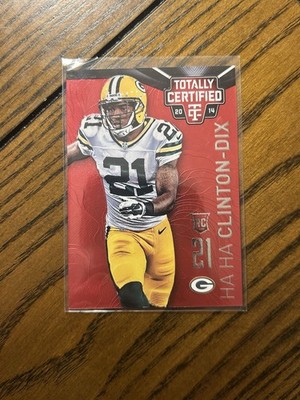 Haha Clinton Dix 2014 Totally Certified Rookie Red /100 Packers #122 LEGEND