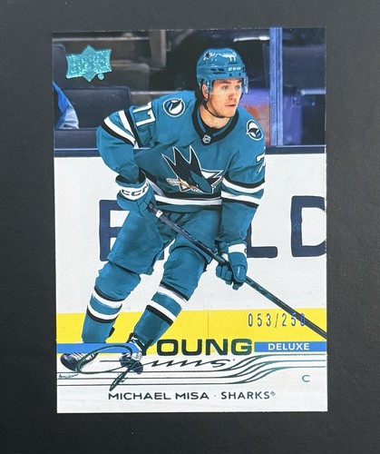 Michael Misa [Deluxe] #487 2025 Upper Deck Series 2 card