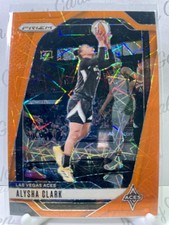 2024 Panini Prizm WNBA Orange Velocity Prizms #101 Alysha Clark Las Vegas Aces