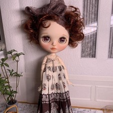 Custom ICY Doll Curly Hair Girl Art Doll Handmade OOAK