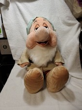 Walt Disney Store SLEEPY Jumbo Large Plush Snow White Seven Dwarfs 25  
