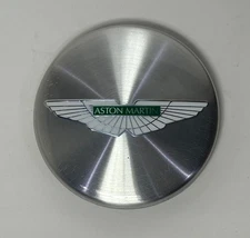 2018 - 2023 ASTON MARTIN CENTER CAP WHEEL SILVER CHROME HY531A096 OEM