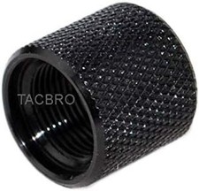 Aluminum 6061 T6 1/2 x 28 Thread Protector 6061 Black Color