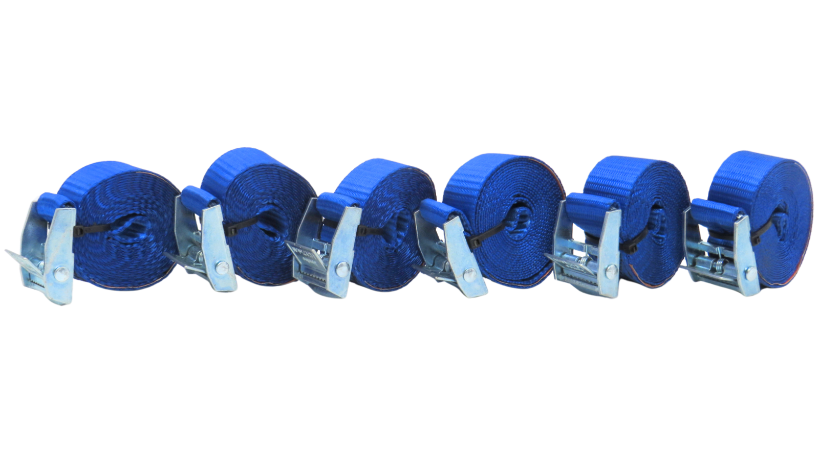 2m Mini Tension Strap Clamp Buckle 250kg Weight Capacity 200x2.5cm JobLot of 6