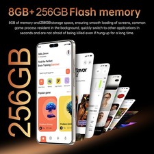 2026 5G Unlocked Cell Phone G17 Pro Max 256GB Android Smartphone Dual SIM Mobile