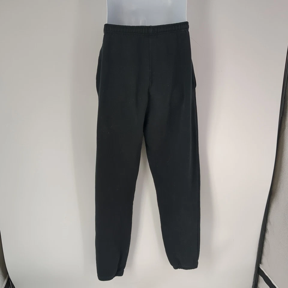 Pantalones deportivos vintage Champion Boston College BC con cordón negros talla pequeña Foto 2 de 4