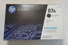 HP 87A CF287A Black Toner Cartridge Brand NEW   Sealed Box  