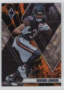 2023 Panini Phoenix Rookies Lava /175 Roschon Johnson #132 Rookie RC