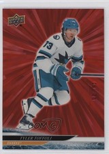2024-25 Upper Deck Extended Series Outburst Red /25 Tyler Toffoli #604 1os2