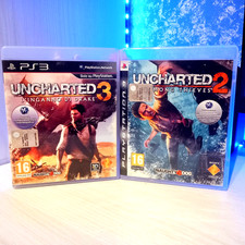 PS3 - UNCHARTED 2 / UNCHARTED 3 - GIOCHI PLAYSTATION 3 PAL ITA COMPLETI