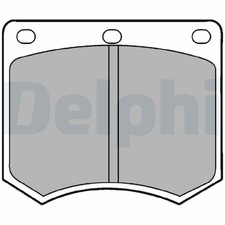 Satz Bremsbeläge Bremsklötze vorne für Ford Capri 1 ECJ 2 GECP 3 Consul | 975