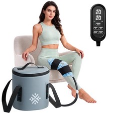 Ice Machine for Knee After Surgery w/Compression, Hip Replacement Cold Therap...