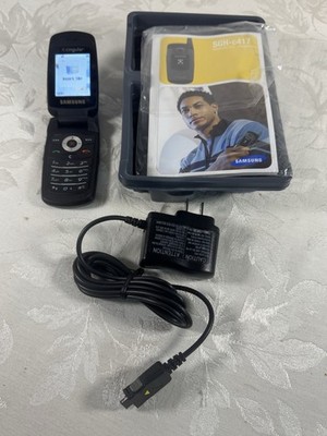 Samsung SGH-C417 Cingular Flip Phone Y2K Manual Tested Works | eBay