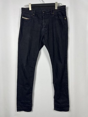 DIESEL TEPPHAR Slim Carrot Denim Gray Wash Stretch Jeans Size W32 L32