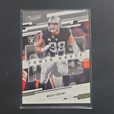 Panini Prestige 2022 Maxx Crosby Las Vegas Raiders Power House Card #PH-25 NFL
